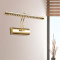 DecorBites™ 16"/21.5" Modern Metal LED Bathroom Vanity Wall Sconce in Gold Finish