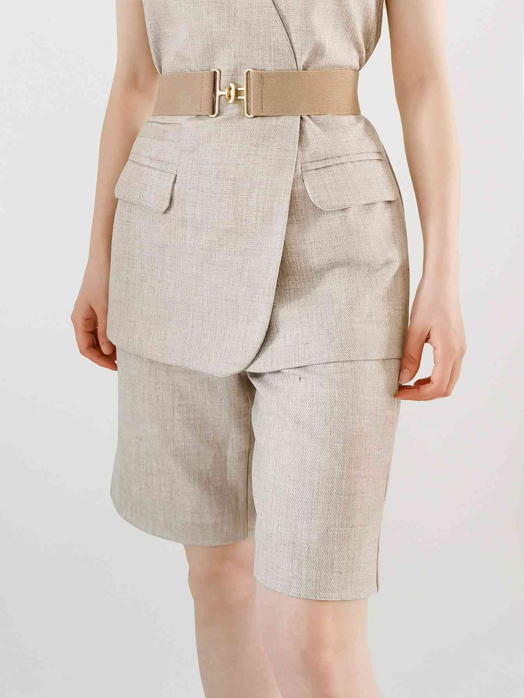 StylishFit Elastic Wide Belt – Adjustable Comfort and Chic Design See size chart under “more details”
