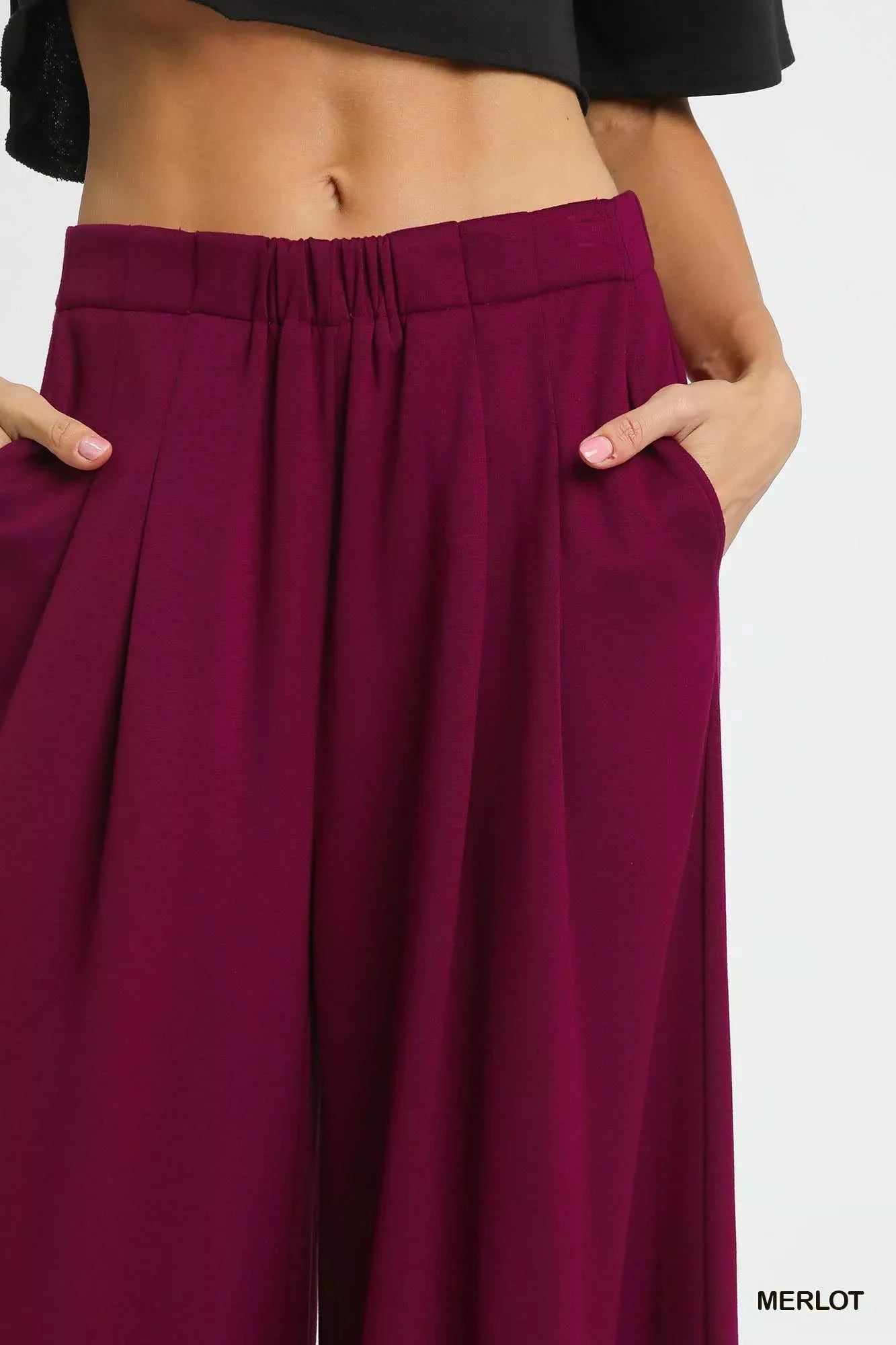 Wide Leg Pants with Pockets