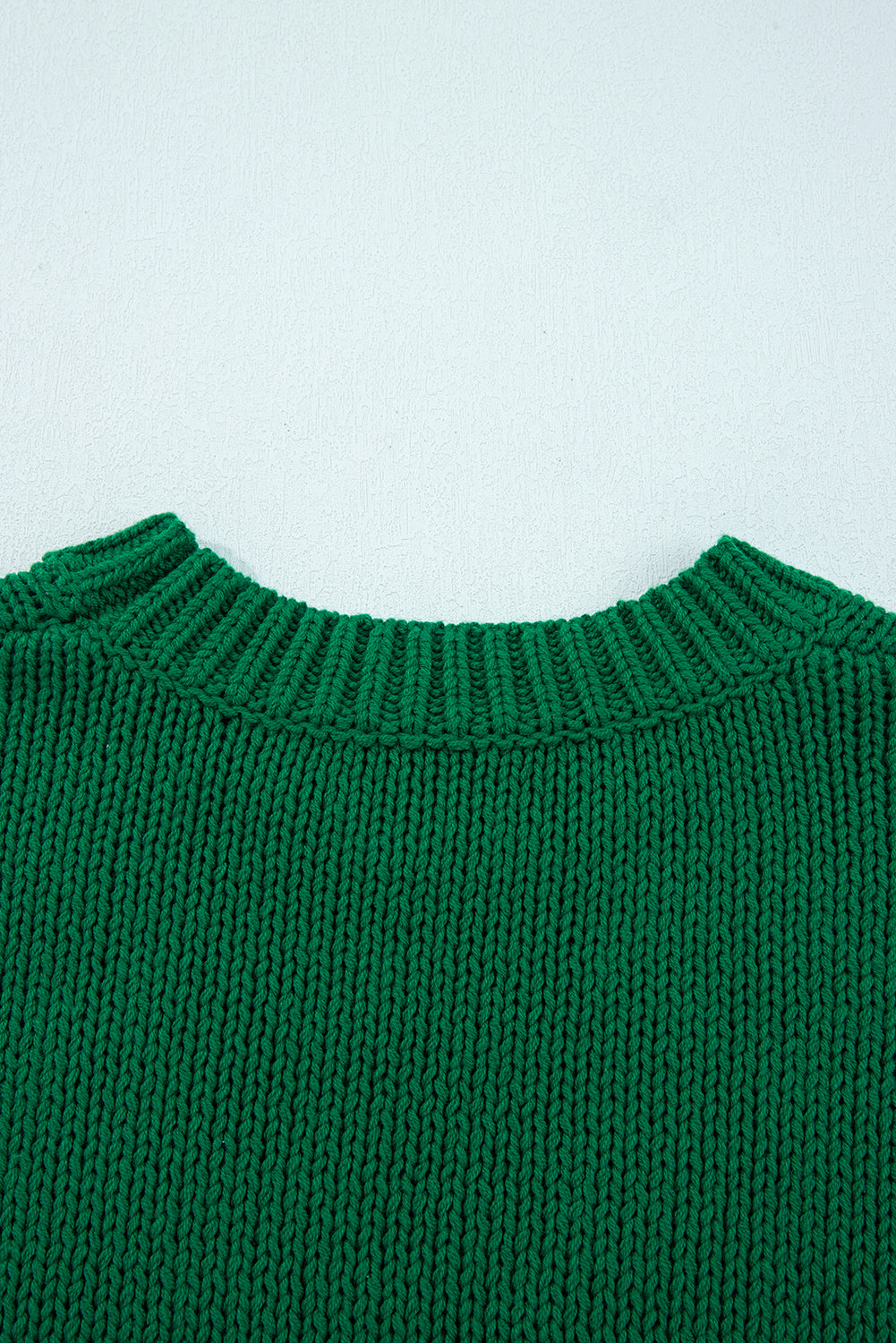Evergreen Plaid Bow Graphic Christmas Sweater