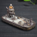 New Product Purple Sand Dragon Backflow Smoke Incense Burner