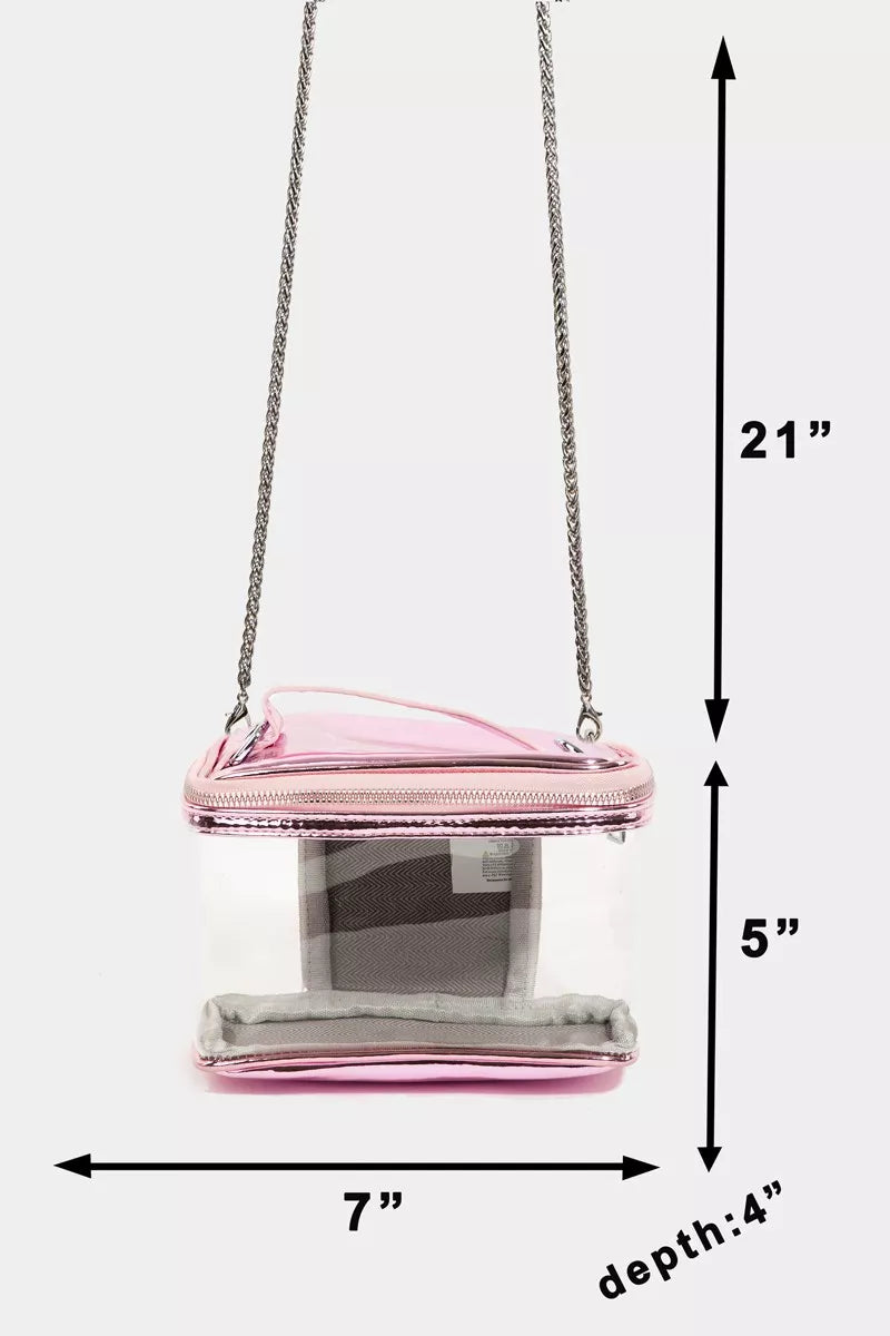 See Through Rectangle Fashion Bag