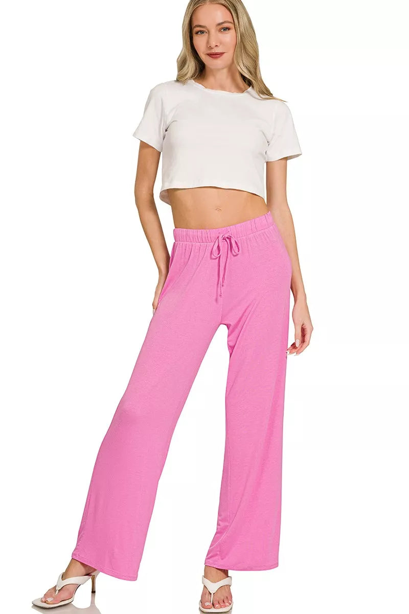 V-neck Oversized Top & Pants Set