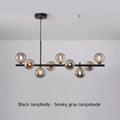 DecorBites™ 9-Light Modern Black LED Chandelier