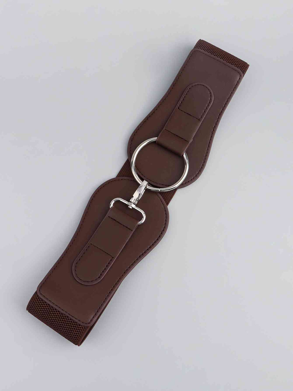Elegant Fashion PU Elastic Wide Belt – Adjustable Comfort Fit See size chart under “more details”
