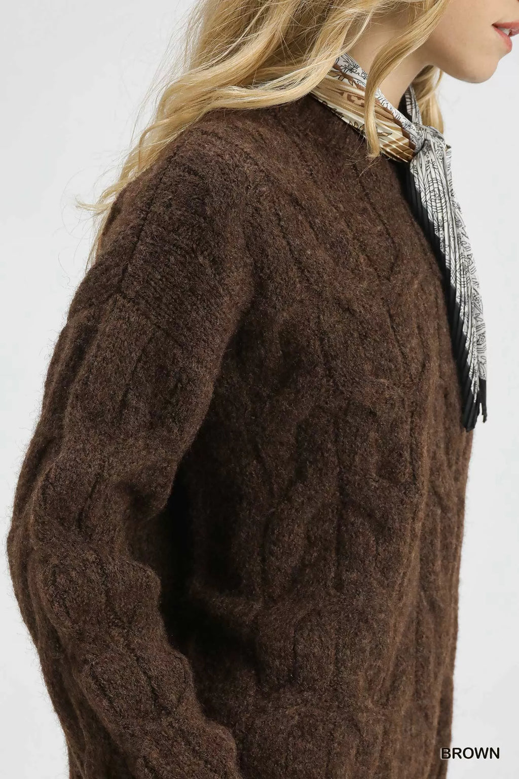 Cable Knit Cozy Sweater