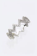 Fashion Cubic Zirconia Ring Stylish Elegant Statement Jewelry