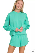 Scuba Long Sleeve Sweatshirts & Shorts Set