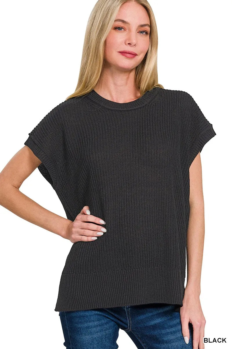 Oversized Crew Neck Sweater