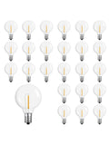 DecorBites™ LED G40 E12 Bulbs for Outdoor Garden Decor