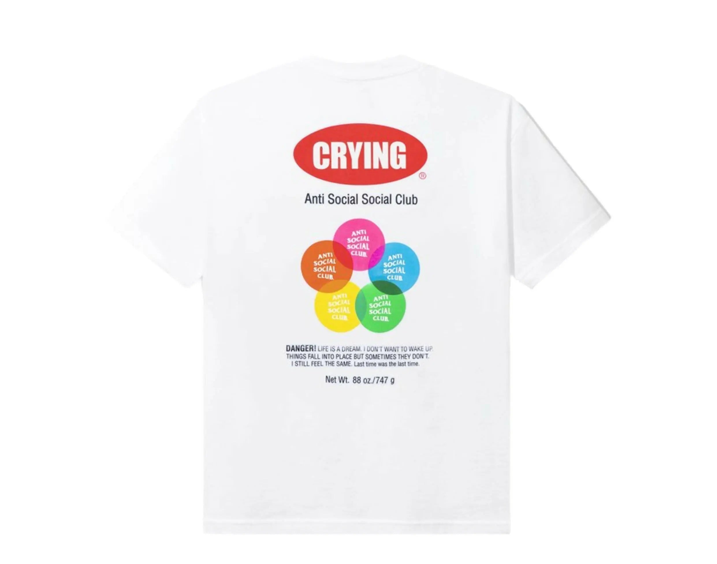 Anti Social Social Club Toy With Me Men T-Shirt White