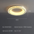 DecorBites™ Concave Round LED Ceiling Light with Remote Control for Bedroom Living Room