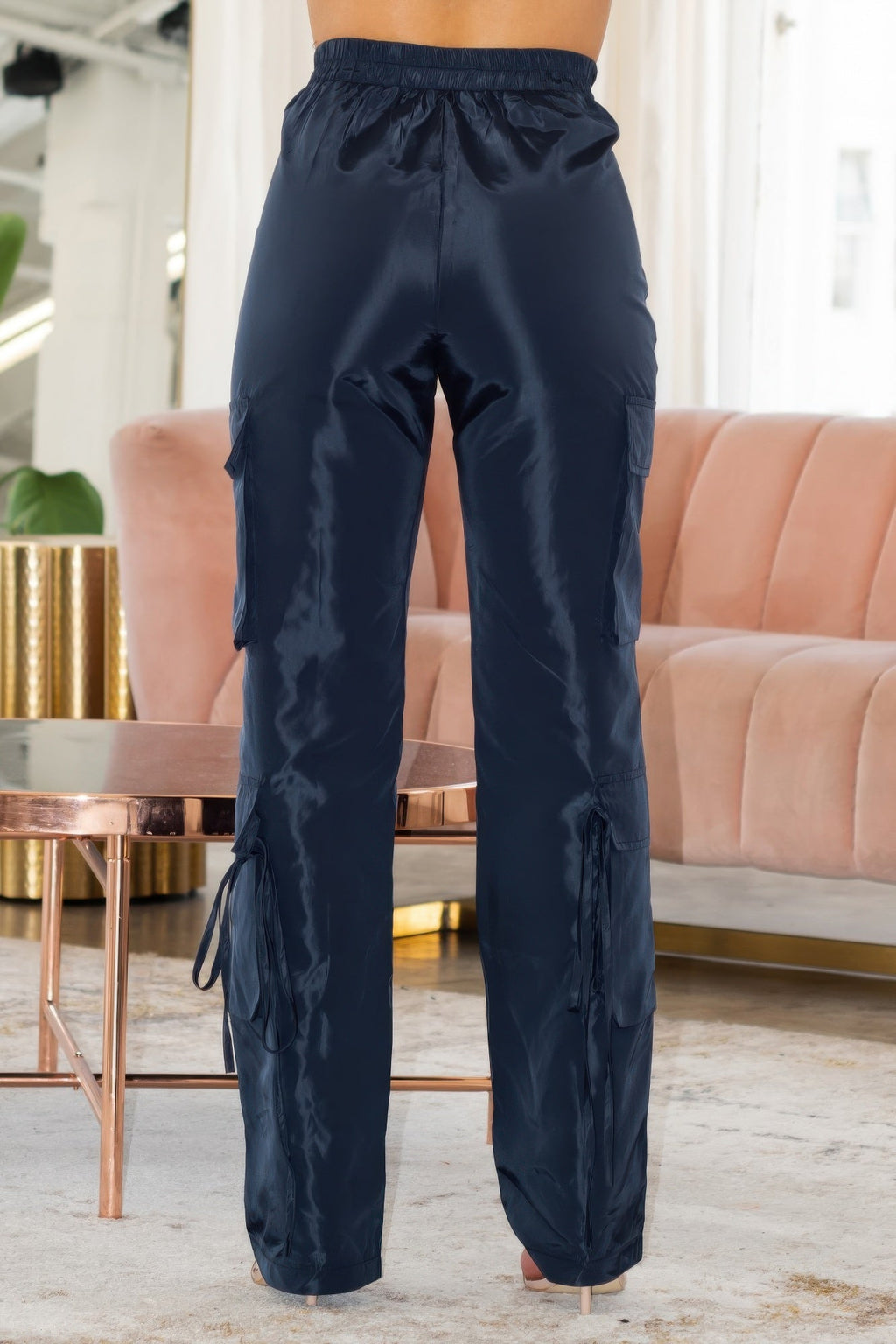 V Cut Cargo Pants