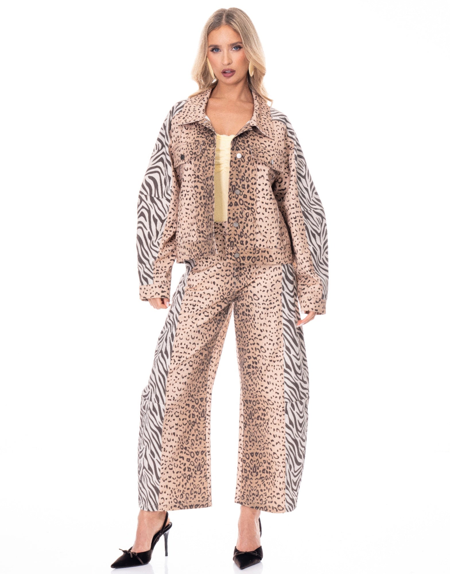 Cheetah Print Jacket