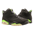 Jordan Air Jordan 6 Retro Men Basketball Sneakers Black/Electric Green