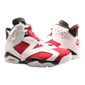Jordan Air Jordan 6 Retro Men Basketball Shoes White/Black/Carmine