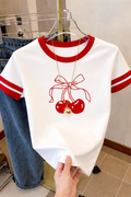 Cute Cherry Bow T-Shirt