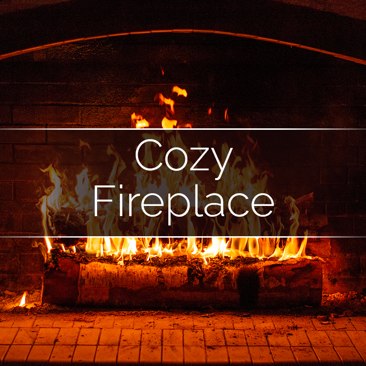 Cozy Fireplace - 14oz Filled Candle