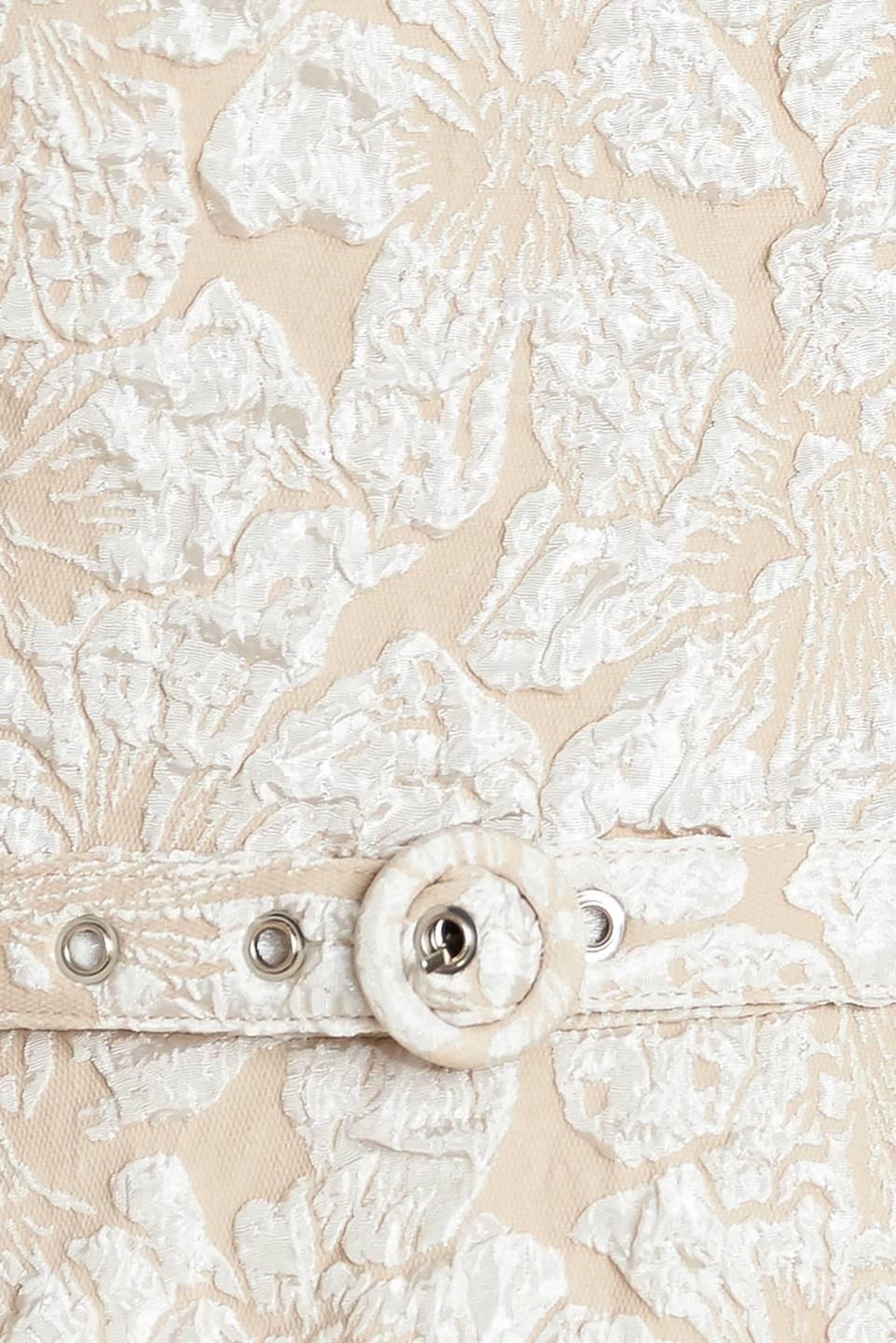 [PREORDER] STATEMENT IN IVORY WOVEN MIDI DRESS