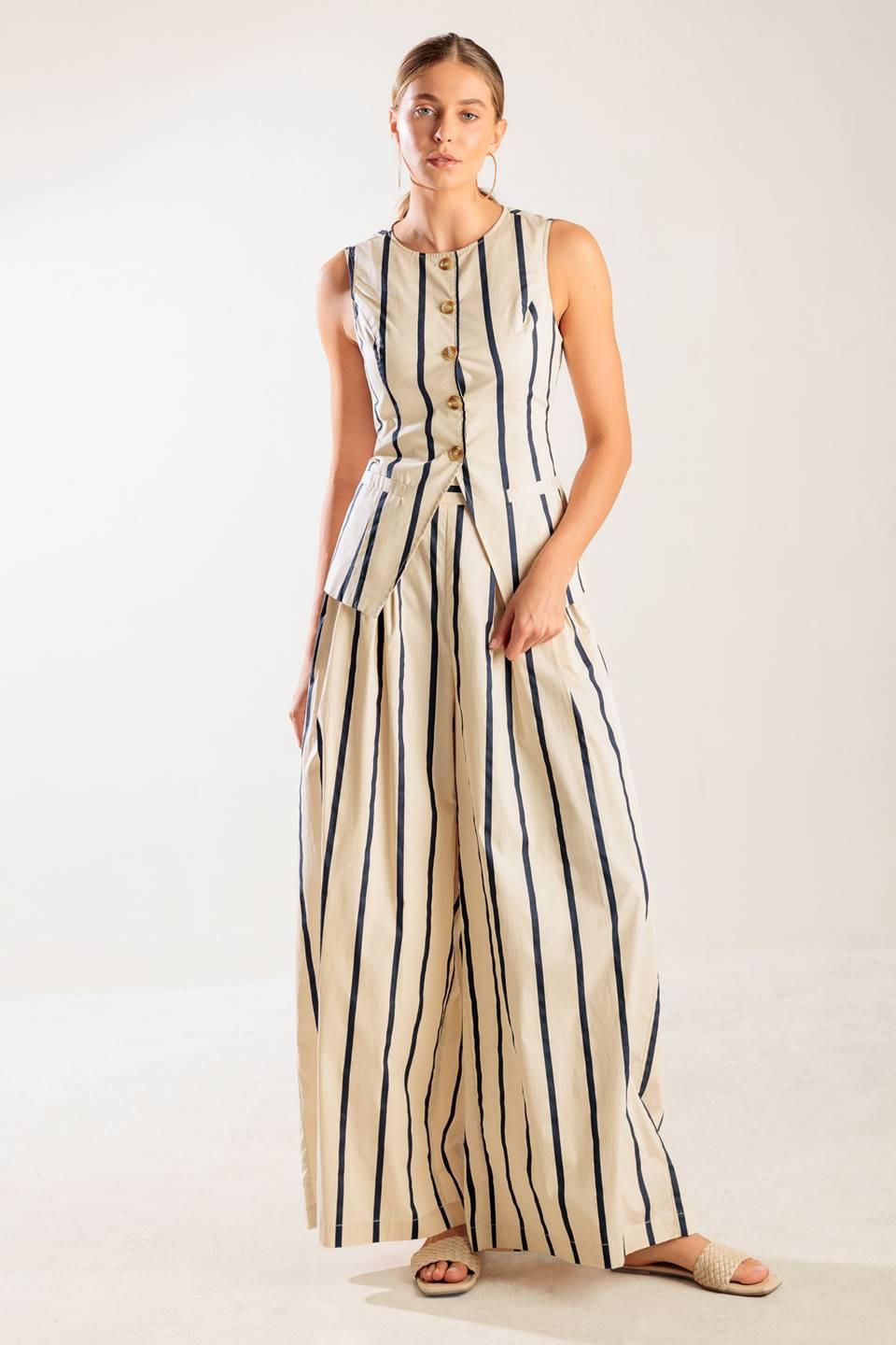 HERE AND NOW WOVEN VEST