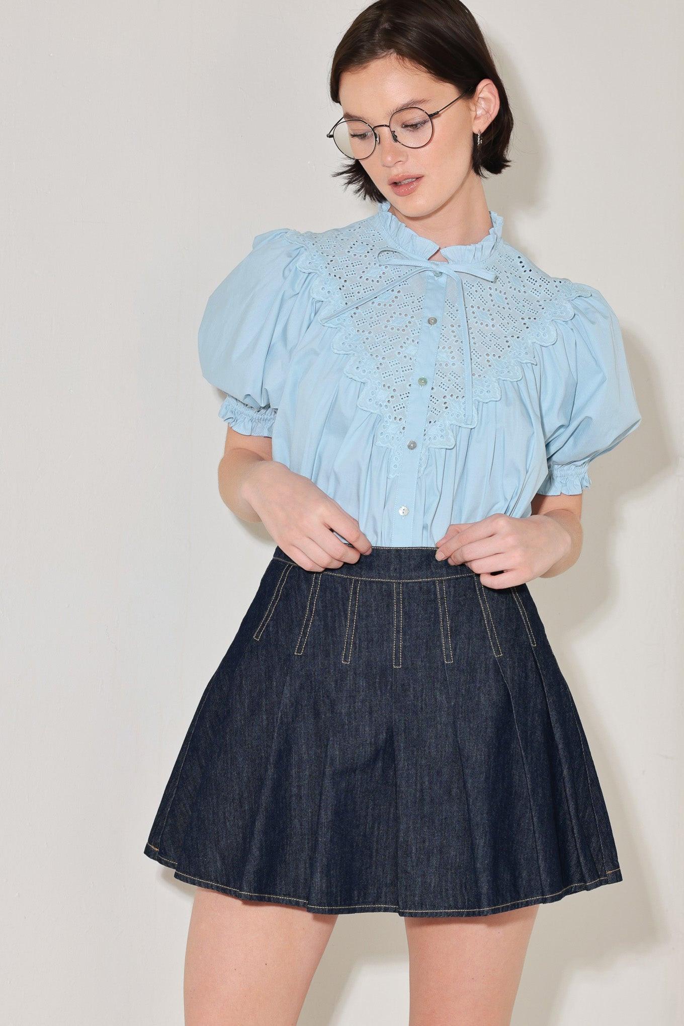 [PREORDER] SWEET NOTE MOMENT WOVEN TOP