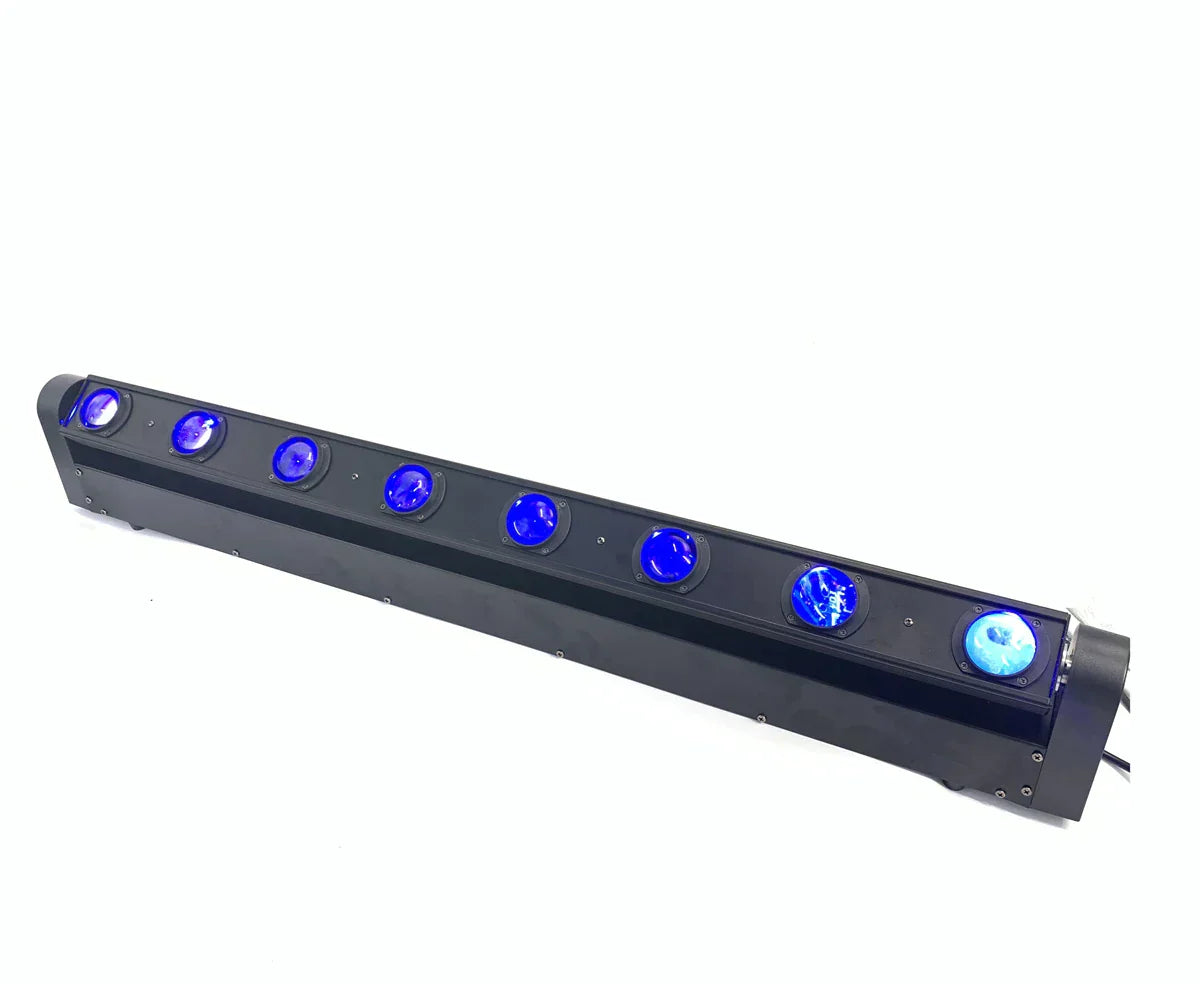 DecorBites™ 8x15w RGBW 4in1 Moving Head LED Beam Light for DJ Disco Party