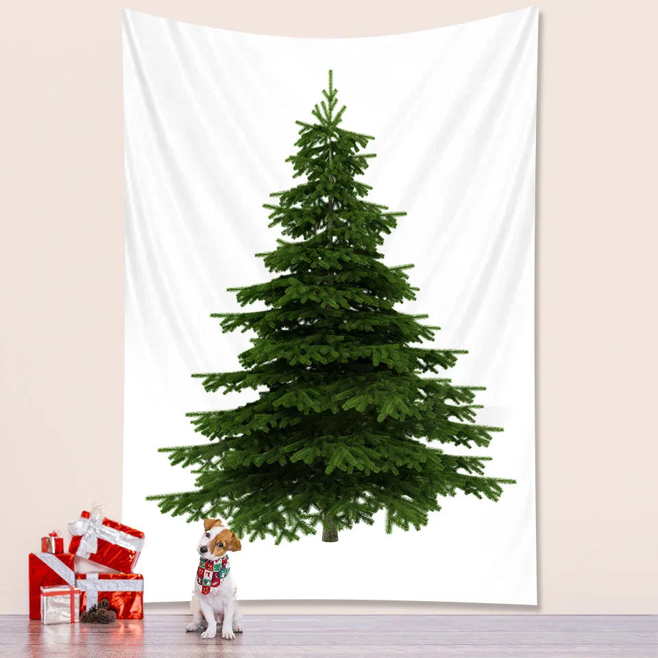 DecorBites™ Christmas Tree Bedroom Tapestry Wall Decor Bohemian Mattress