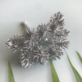 DecorBites™ Artificial Plants: Wedding & Home Decor, Set of 6 Simulation Fake Plants