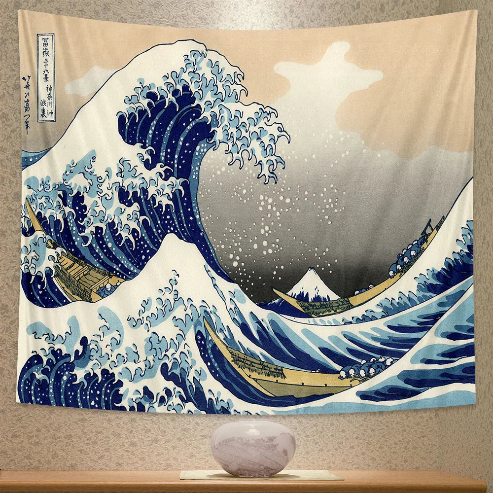 DecorBites™ Beach Scenery Tapestry - Bohemian Home Decor Wall Mat for Bedroom