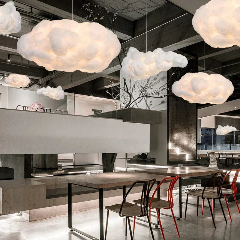 DecorBites™ Cloud LED Chandelier Light for Kids room Nursery School