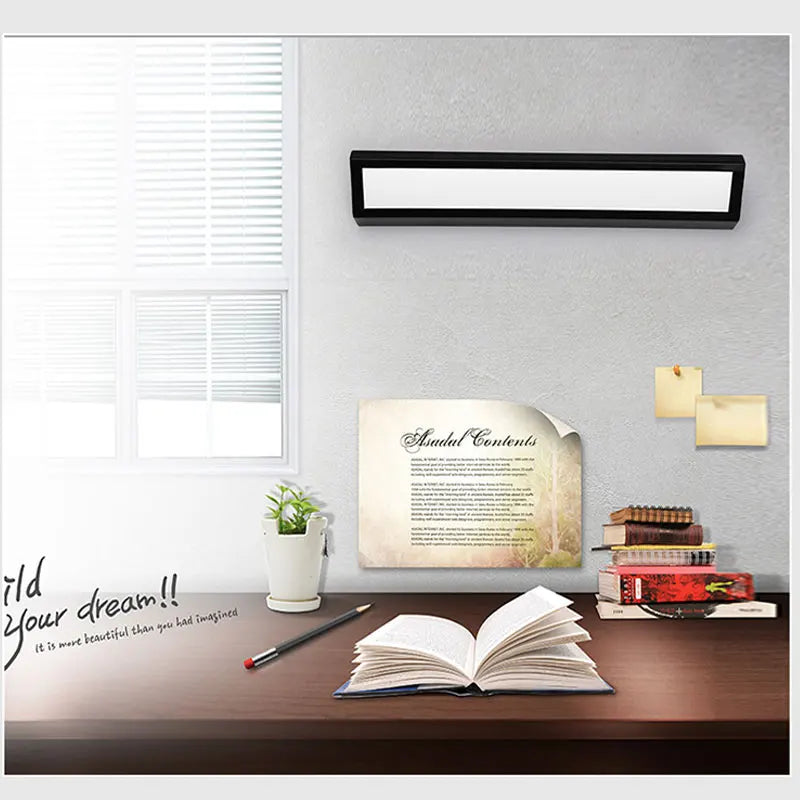 DecorBites™ LED Rectangle Wall Light Bedside Lamp - Anti-Dazzle Design