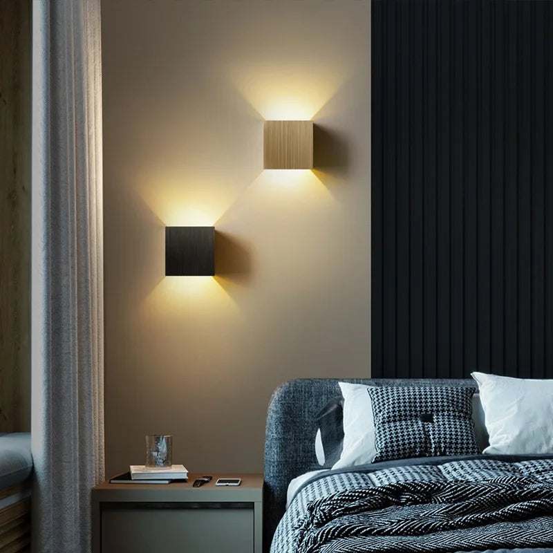 DecorBites™ LED Outdoor Wall Light Waterproof Modern IP54 Porch Garden Patio Lamp