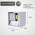 DecorBites™ LED Motion Sensor Wall Lamp IP65 Waterproof 9W 12W 20W Indoor Outdoor Sconce