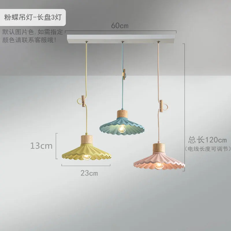 DecorBites™ Cement LED Pendant Lights: Modern Nordic Style for Restaurant, Bedroom, Living Room