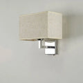 DecorBites™ LED Minimalist Wall Lamps with Rectangle Texture Shade for Living Room & Bedroom