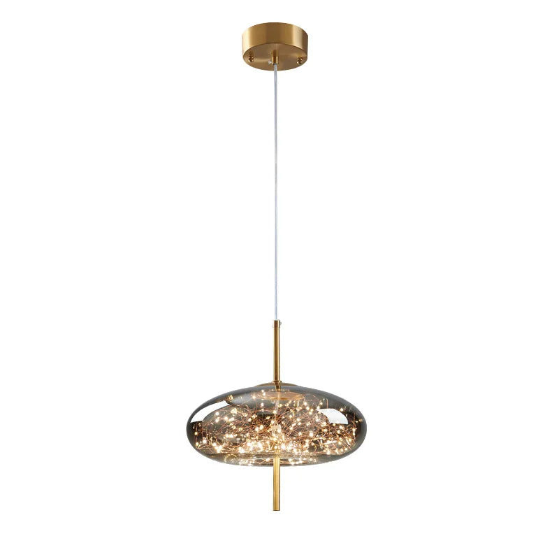 DecorBites™ Crystal Chandelier with LED Light for Modern Kitchen Decor