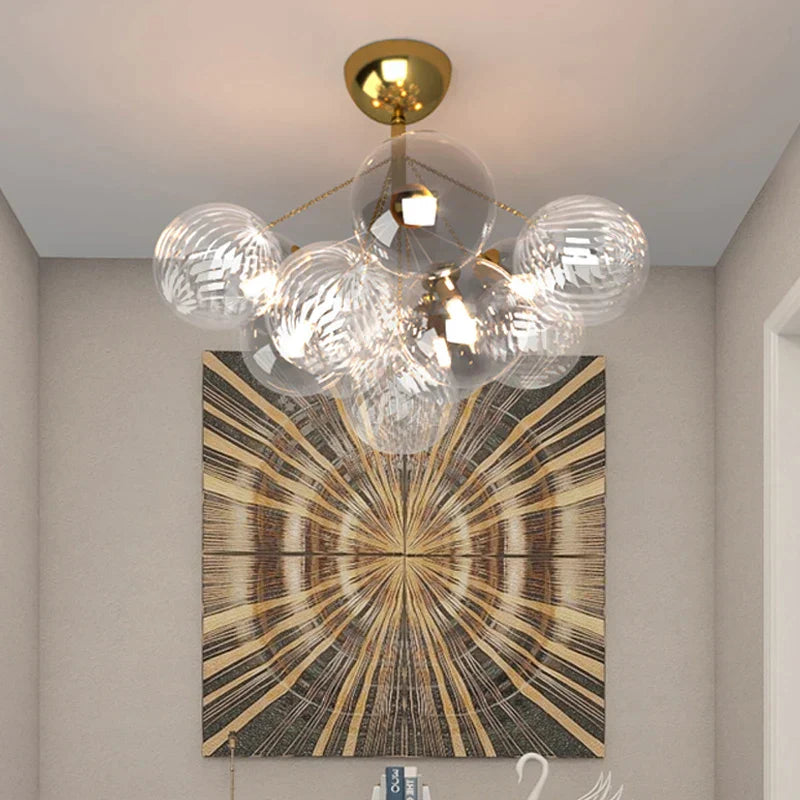 DecorBites™ Cartoon Bubble Ball Chandelier for Kids' Room, Restaurant, Study - Modern & Creative