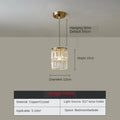 DecorBites™tm Crystal Pendant Light | Modern Chandelier for Dining Table and Kitchen Island