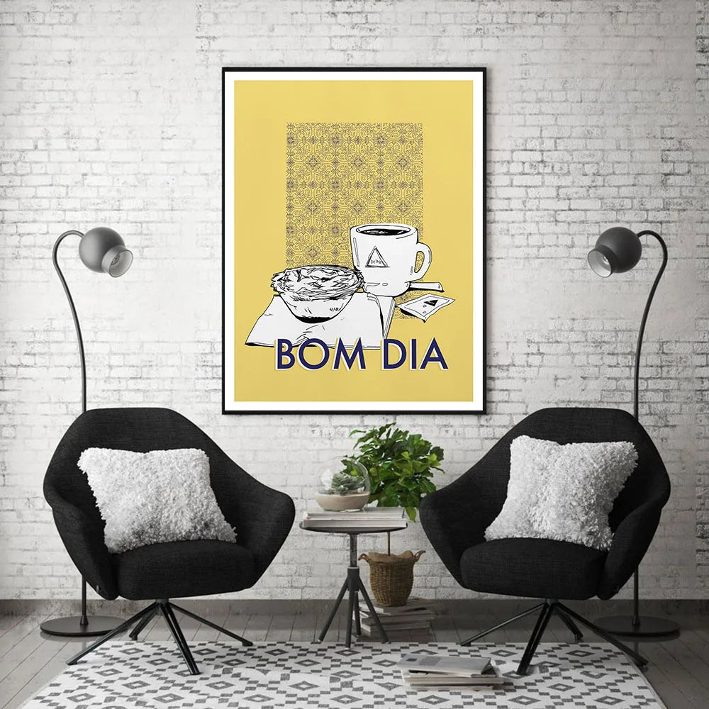 DecorBites™ Coffee Kitchen Wall Art Minimalist Poster Living Room Decor
