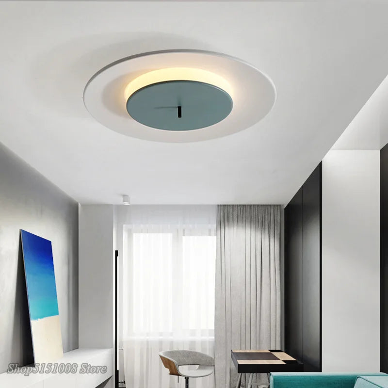 DecorBites™ LED Round Ceiling Light for Living Room Bedroom Restaurant Indoor Decor