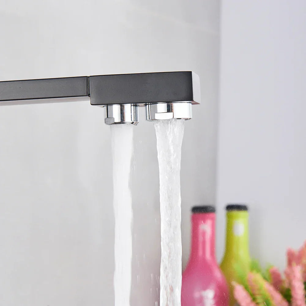 DecorBites™ Beige Purity Kitchen Faucet with Purification Function