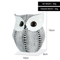 DecorBites™ Golden Owl Figurines: Resin Animal Statues for Home Decor & Gifts