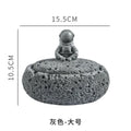 DecorBites™ Cement Astronaut Ashtray with Lid - High Temperature Resistant Cigar Ashtray