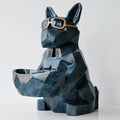 DecorBites™ Cool Dog Tissue Box Holder with Storage Box Home Office Decor Dog Figurine