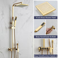 DecorBites™ Black Gold Bidet Shower Faucet Set with Hand Shower Mixer Tap