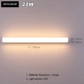 DecorBites™ LED Mirror Light Wall Sconces - Indoor Home Lighting for Living Room & Bedroom