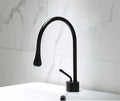 DecorBites™ Black Gold Basin Faucet - Swivel Kitchen Sink Water Crane with Hot and Cold Handles