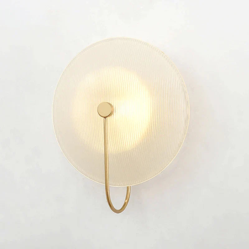 DecorBites™ Glass Stripe Gold Wall Lamp for Modern Nordic Bedroom and Bathroom Decoration