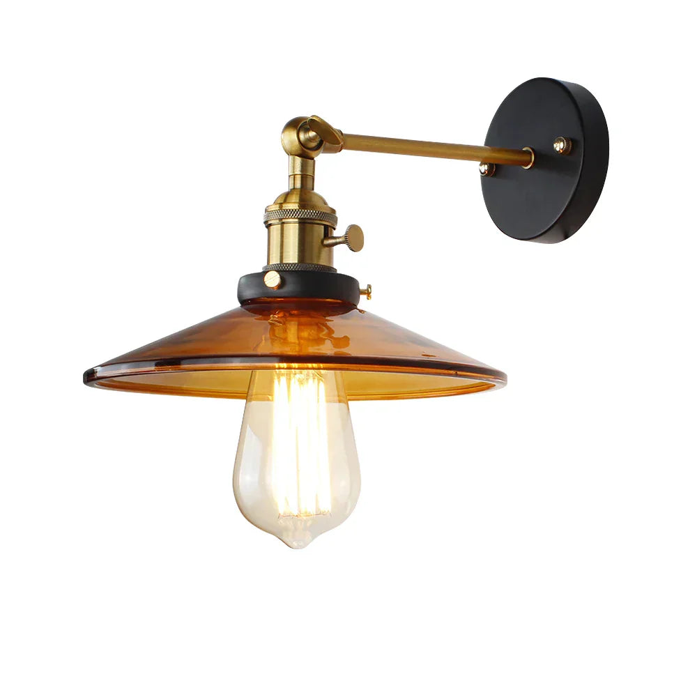 DecorBites™ Japanese Glass Wall Light Retro Modern Wall Lamps for Home Lighting