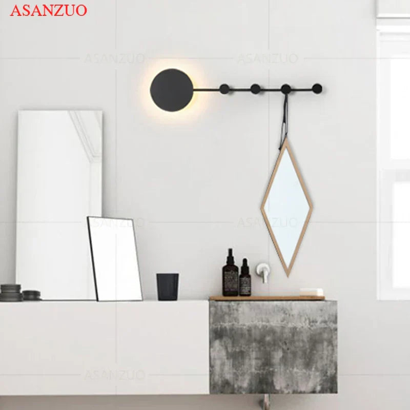 DecorBites™ LED Moon Wall Lamp for Home Decoration & Ambiance